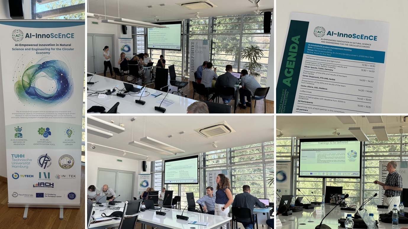 AI-InnoScEnCE consortium meeting in Novi Sad